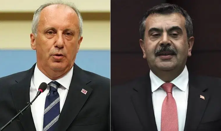 İnce'den Tekin'e çarpıcı 'LGS' yanıtı