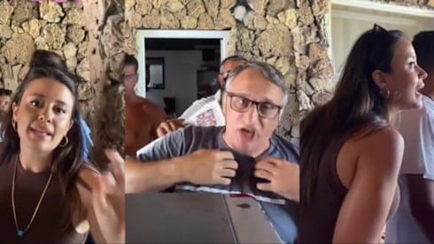 Özel plaja karpuz sokmak isteyen kadına şiddet!