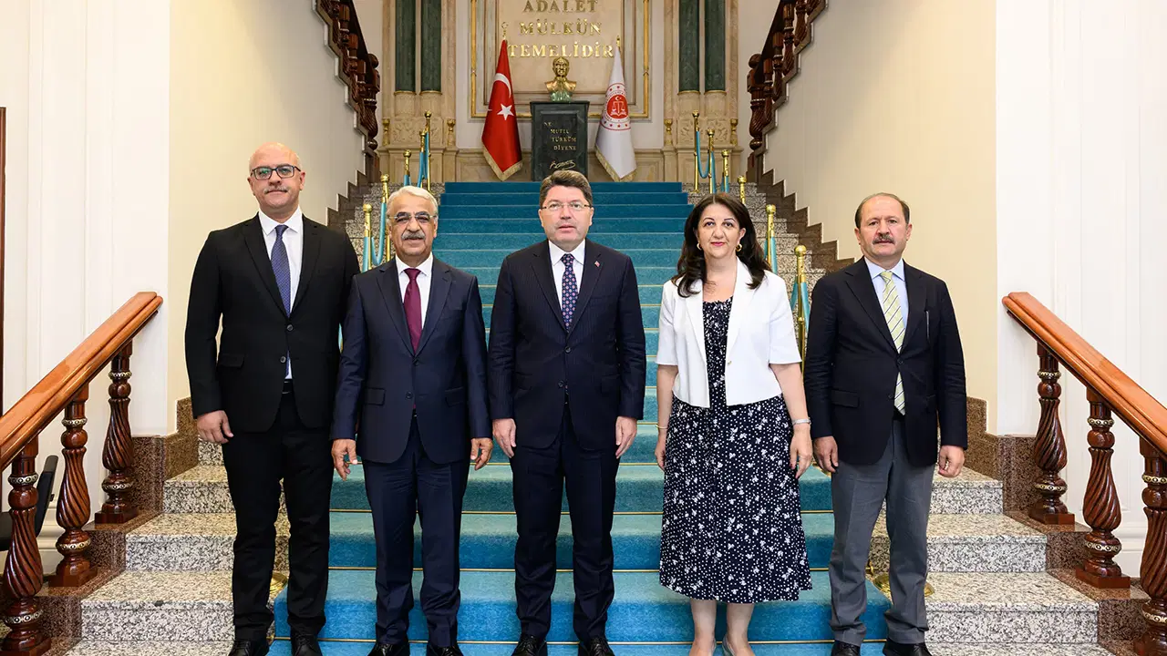 DEM Parti görüşmesi sonrası Adalet Bakanı Tunç'tan açıklama