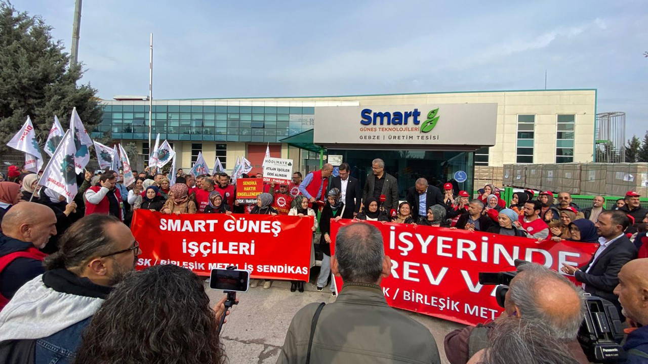 İşçilerin düşük zam isyanı: Smart Solar'da grev başladı