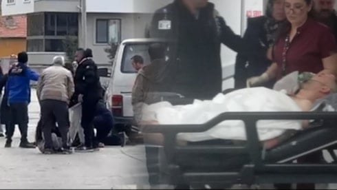 Kayınpederi damadına dehşeti yaşattı! Göğsündeki bıçakla hastaneye kaldırıldı