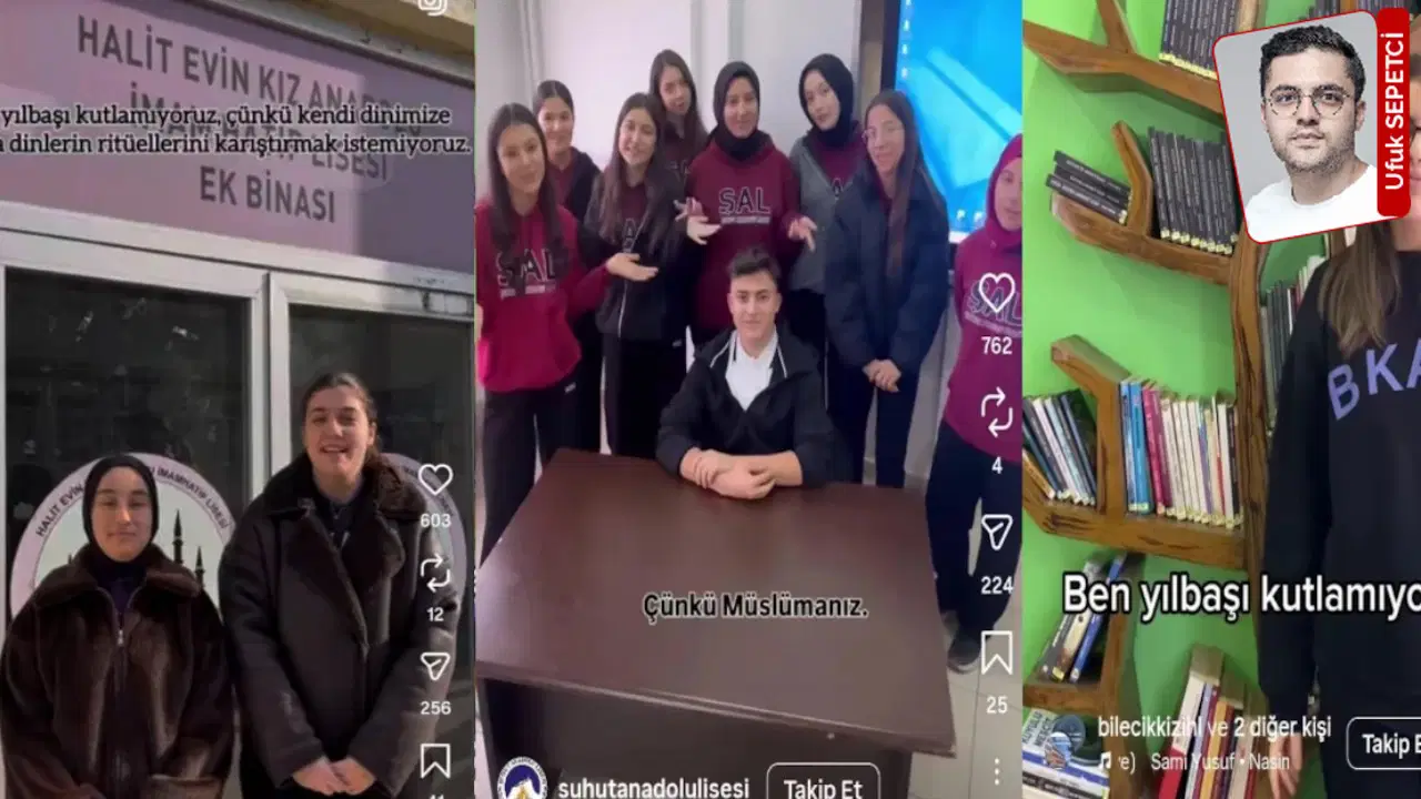 Okullarda yılbaşı kutlayanlar hedef gösterildi, eğitimciler tepkili