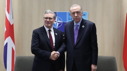 Erdoğan ve İngiltere Başbakanı görüştü