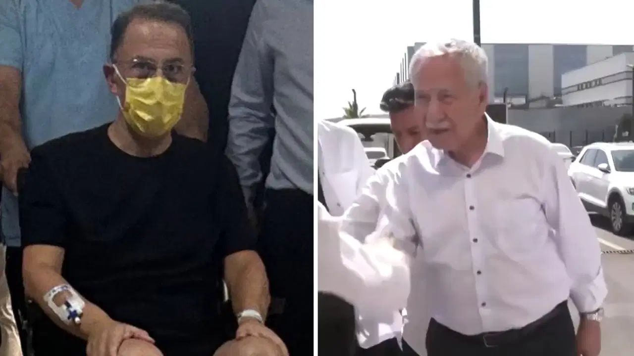 Bülent Arınç'tan, Murat Çalık'a beklenmedik ziyaret
