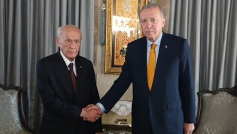 Erdoğan ile Bahçeli'den sürpriz görüşme!