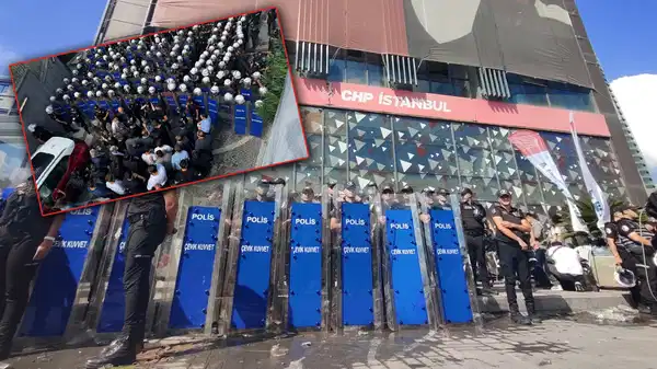 Özgür Özel'in İstanbul'daki ofisine abluka!