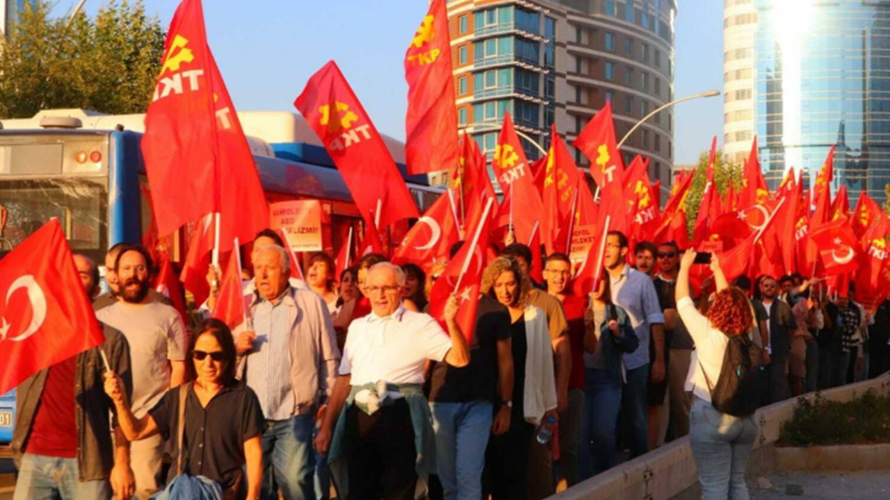 TKP'den ABD Büyükelçiliği önünde eylem