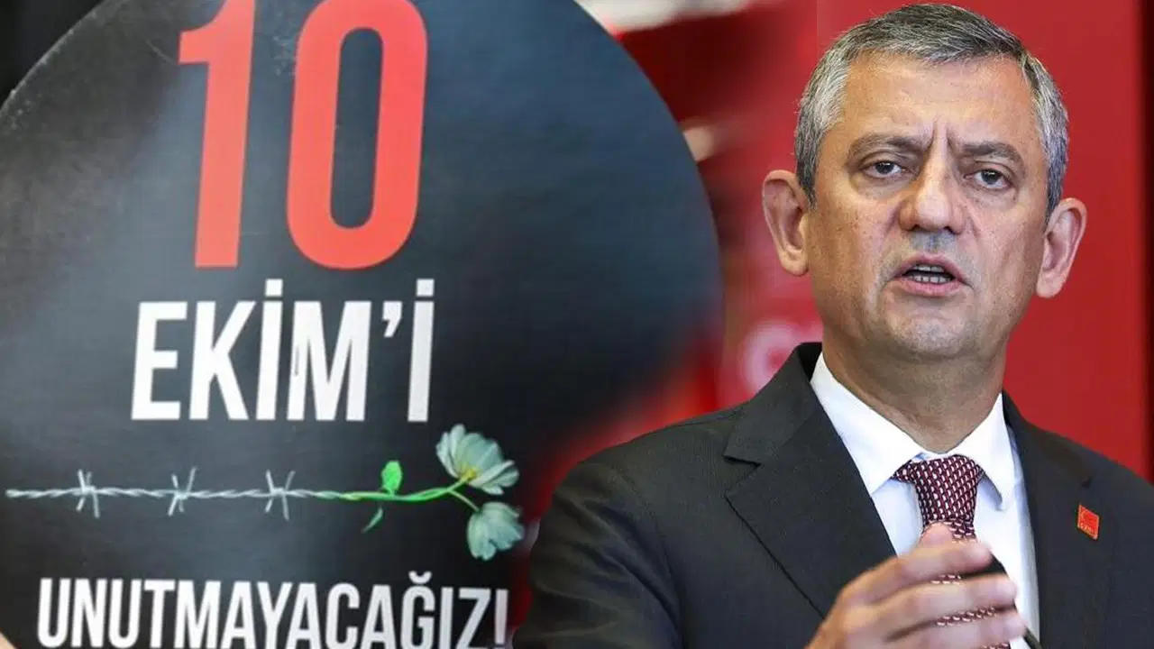 Özgür Özel'den 'Ankara Gar Katliamı' paylaşımı