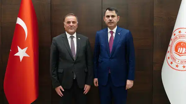 Murat Kurum, İBB Başkanvekili Nuri Aslan ile bir araya geldi