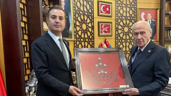CHP'li belediye başkanından Devlet Bahçeli'ye ziyaret