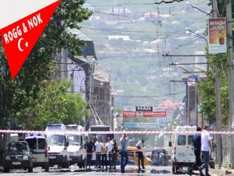 Dağıstan Cumhuriyeti’nin başkentinde polis yol kontrol noktasına saldırı