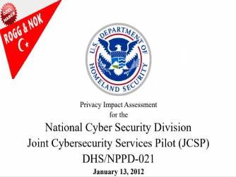 National Cyber Security Division Joint Cybersecurity Services Pilot (JCSP)