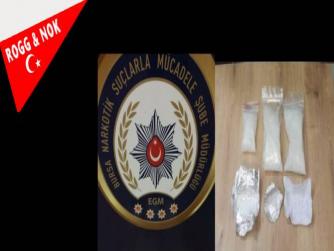 Bursa'da uyuşturucu operasyonunda 4 gözaltı!