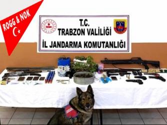 Trabzon'da uyuşturucu çetesine şok baskın