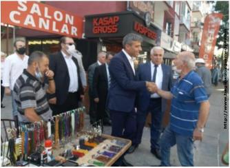 Yenilik Partisi Genel Başkanı Öztürk Yılmaz Ankara’da Esnaf Kahvehanelerini Ziyaret Etti