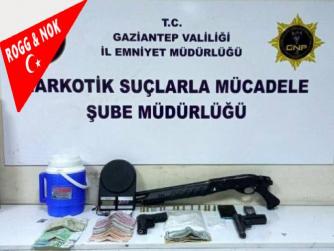Gaziantep'te uyuşturucu operasyonu: 9 tutuklama 13.09.2021
