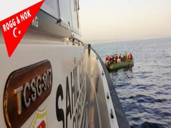 Türk Sahil Güvenliği 112 sığınmacıyı kurtardı