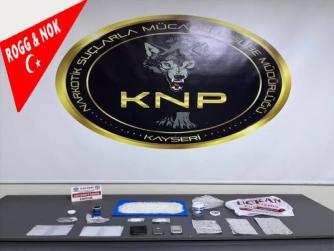 Kayseri'de uyuşturucu operasyonu: 3 şüpheli gözaltına alındı