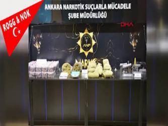 Ankara'da 3 Milyon Liralık Uyuşturucu Operasyonu