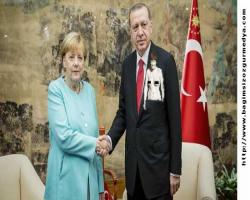 Erdoğan ve Merkel'den ilişkileri geliştirmek için karanlık mesajı  