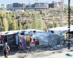 Başkentin göbeğinde çadır krizi