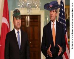 Hazır ol, komutan geldi. Emret komutanım; Çavuşoğlu ve Kerry Suriye'yi görüştü...  