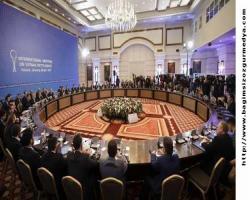 Astana görüşmeleri 2. gününde: Heyetler yeniden bir araya geldi.