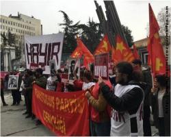 Kurtuluş Partisi Gençliğinden Taksim'de #HAYIR yürüyüşü