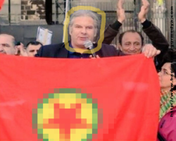 AGİT temsilcisi Hunko, PKK bayrağıyla çekilmiş fotoğrafına açıklama getirdi