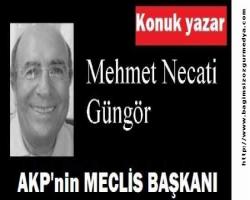 Mehmet Necati GÜNGÖR: AKP'nin MECLİS BAŞKANI