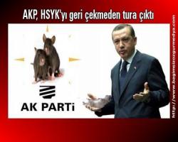 AKP, HSYK'yı geri çekmeden tura çıktı