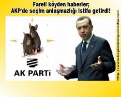 Fareli köyden haberler; AKP'de seçim anlaşmazlığı istifa getirdi!