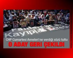 CHP Cumartesi Anneleri'ne verdiği sözü tuttu