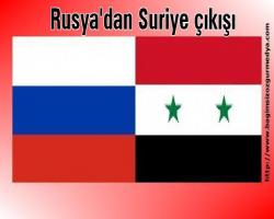 Rusya'dan Suriye çıkışı