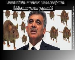 Fareli köyün kavalcısı olan Erdoğan'ın iddiasına yorum yapmadı!