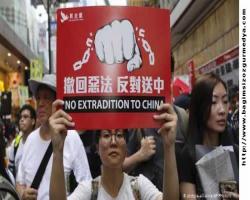 Susmuyoruz; Hong Kong’da sınır dışı tasarısına protesto