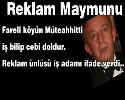 Fareli köyün Müteahhitti iş bilip cebi doldu reklam ünlüsü iş adamı ifade verdi..