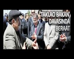 'Taklacı bakan' davasında beraat