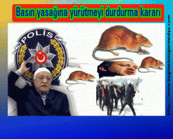 Basın yasağına yürütmeyi durdurma kararı