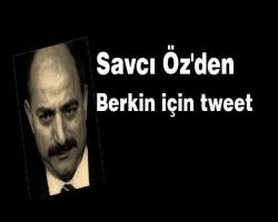Savcı Öz'den Berkin için tweet