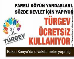 FARELİ KÖYÜN YANDAŞLARI SÖZDE DEVLET İÇİN YAPIYOR