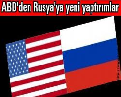 ABD'den Rusya'ya yeni yaptırımlar