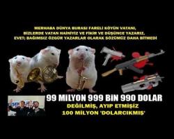 99 milyon 999 bin 990 dolar değilmiş, ayıp etmişiz 100 milyon 'dolarcıkmış'