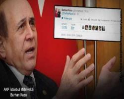 Burhan Kuzu'dan 'porno hesapları takip ediyorsun' diyen RedHack'e: Ha ..s..