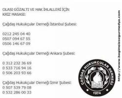 ÇHD 31 Mayıs için masa oluşturdu