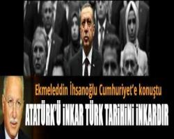 Utku Çakırözer bildirdi: 'Atatürk'ü inkar Türk tarihini inkardır'