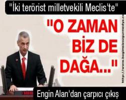 “İki terörist milletvekili Meclis’in bahçesinde oturuyoruz”