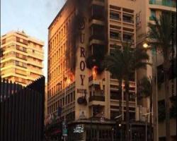 Beyrut'ta bir otelde intihar saldırısı