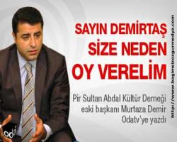 Vampir uşağına Neden oy verelim...