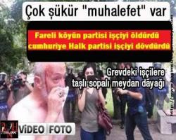 Ne Mutlu bize ki muhalefetiz partimiz var helal olsun diyeli mi?   